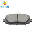 0446552310 brake pad with rubber shim car disc brake pads for toyota Yaris Verso